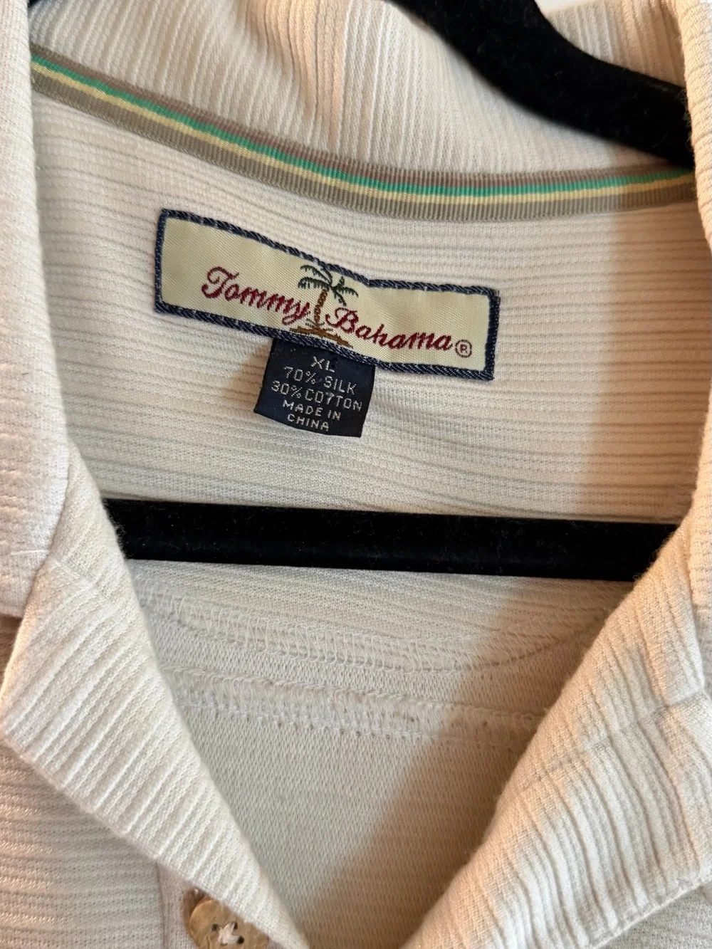 Tommy Bahama Silk-Blend Polo — Very Good Condition